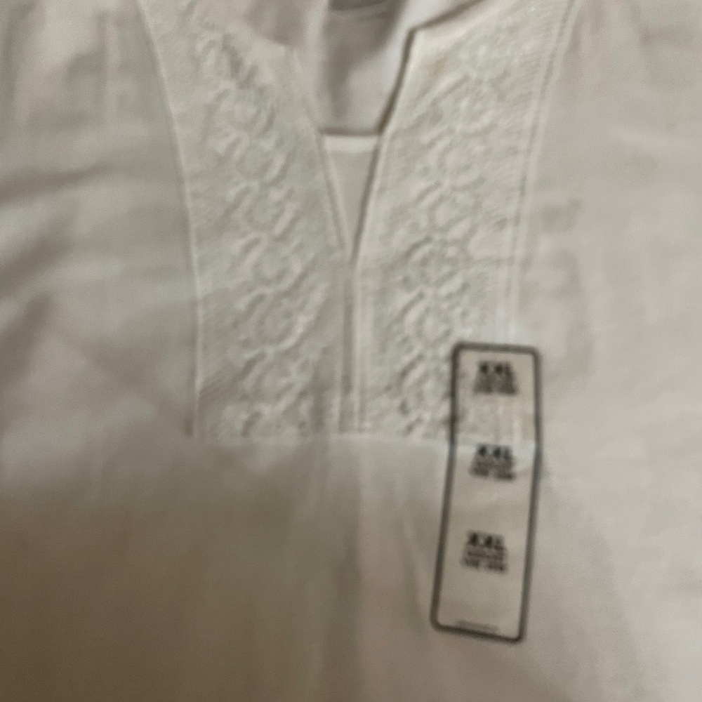 Basic Editions embellished woman’s tee.